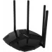 Роутер беспроводной Mercusys MR70X AX1800 10/100/1000BASE-TX черный
