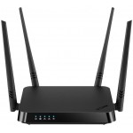Роутер беспроводной D-Link DIR-825/RU/I1A 10/100/1000BASE-TX/4G ready черный
