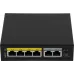 Коммутатор Netis P106C (L2) 6x100Мбит/с 4PoE+ 60W неуправляемый