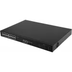 Коммутатор Dahua DH-PFS3220-16GT-190 (L2) 18x1Гбит/с 2SFP 14PoE+ 2PoE++ 190W неуправляемый