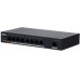 Коммутатор Dahua DH-PFS3009-8ET1GT-96 8x100Мбит/с 1x1Гбит/с 7PoE+ 1PoE++ 96W неуправляемый