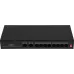 Коммутатор Dahua DH-PFS3010-8ET-65 10x100Мбит/с 8PoE+ 65W неуправляемый