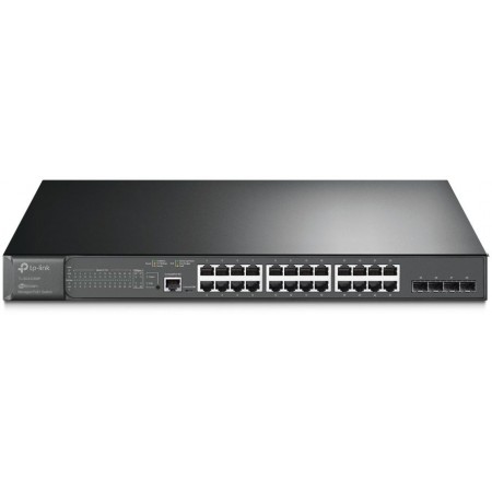 Коммутатор TP-Link SG3428MP (L2+) 24x1Гбит/с 4SFP 24PoE+ 384W управляемый