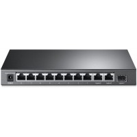 Коммутатор TP-Link TL-SL1311MP 8x100Мбит/с 2x1Гбит/с 1SFP 8PoE+ 124W неуправляемый