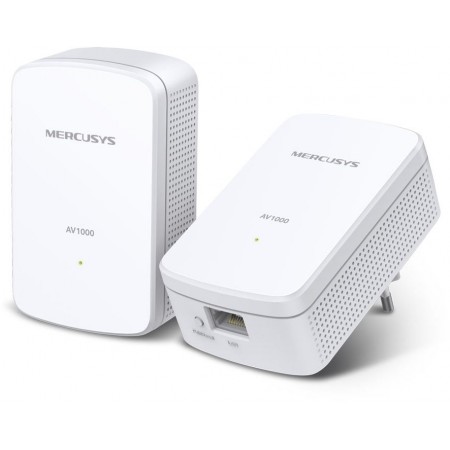 Сетевой адаптер HomePlug AV Mercusys MP500 KIT AV1000 Gigabit Ethernet (упак.:2шт)
