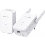 Сетевой адаптер Powerline Mercusys MP510 KIT AV1000 Gigabit Ethernet (ант.внеш.несъем.) 2ант. (упак.:2шт)