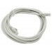 Патч-корд Buro UTP-6-3M-G UTP 4 пары cat.6 CCA molded 3м серый RJ-45 (m)-RJ-45 (m)