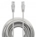 Патч-корд Buro UTP-6-20M-G UTP 4 пары cat.6 CCA molded 20м серый RJ-45 (m)-RJ-45 (m)