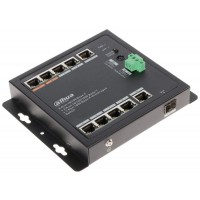 Коммутатор Dahua DH-PFS3111-8ET-96-F 10x1Гбит/с 6PoE+ 2PoE++ 96W неуправляемый