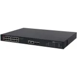Коммутатор Dahua DH-PFS3228-24GT-240 (L2) 24x1Гбит/с 2SFP 24PoE 240W неуправляемый