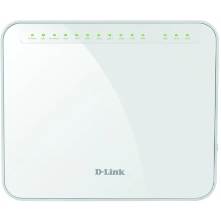 Маршрутизатор D-Link DSL-G2452GR/R1A AC1200 10/100/1000BASE-TX белый