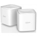 Бесшовный Mesh роутер D-Link COVR-1102 AC1200 10/100/1000BASE-TX белый