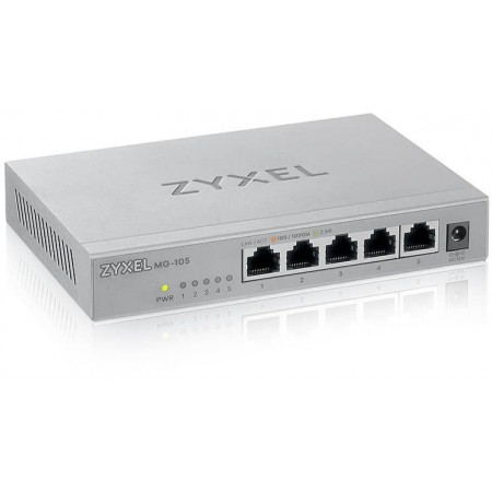 Коммутатор Zyxel MG-105-ZZ0101F 5x2.5Гбит/с неуправляемый