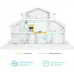 Сетевой адаптер Powerline TP-Link TL-WPA7517 KIT AV1000 Gigabit Ethernet (упак.:2шт)