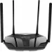 Роутер беспроводной Mercusys MR1800X AX1800 10/100/1000BASE-TX черный
