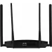 Роутер беспроводной Mercusys MR1800X AX1800 10/100/1000BASE-TX черный