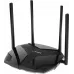 Роутер беспроводной Mercusys MR1800X AX1800 10/100/1000BASE-TX черный