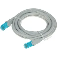 Патч-корд Vention VAP-A10-S300 1Гбит/с UTP 4 пары cat.5E CCA molded 3м серый RJ-45 (m)-RJ-45 (m)