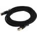 Патч-корд Vention IKGBJ 40Гбит/с STP 4 пары cat.8 Cu molded 5м черный RJ-45 (m)-RJ-45 (m)