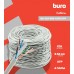 Кабель сетевой Buro BU-CCA-052-CAT6 UTP 4 пары cat.6 solid 0.52мм CCA 305м серый