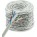 Кабель сетевой Buro BU-CCA-052-CAT6 UTP 4 пары cat.6 solid 0.52мм CCA 305м серый