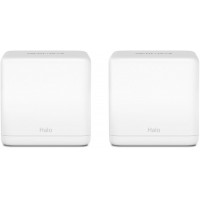 Бесшовный Mesh роутер Mercusys Halo H30G(2-pack) AC1200 10/100/1000BASE-TX белый (упак.:2шт)