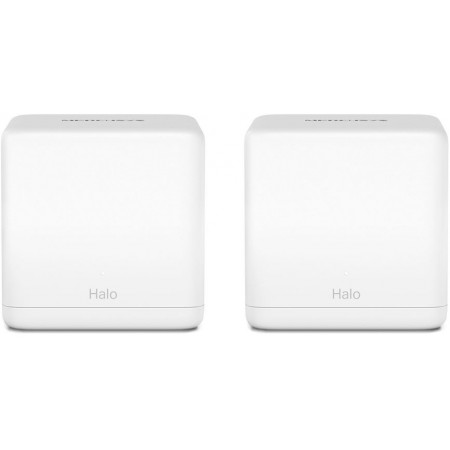 Бесшовный Mesh роутер Mercusys Halo H30G(2-pack) AC1200 10/100/1000BASE-TX белый (упак.:2шт)