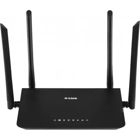 Роутер беспроводной D-Link DIR-820/RU/A1A AC1200 10/100BASE-TX черный