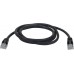 Патч-корд Buro UTP 4 пары cat.5E CCA molded 1м черный RJ-45 (m)-RJ-45 (m)