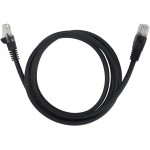 Патч-корд Buro UTP 4 пары cat.5E CCA molded 1.5м черный RJ-45 (m)-RJ-45 (m)