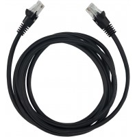 Патч-корд Buro UTP 4 пары cat.5E CCA molded 2м черный RJ-45 (m)-RJ-45 (m)