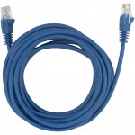 Патч-корд Buro UTP 4 пары cat.5E CCA molded 5м синий RJ-45 (m)-RJ-45 (m)