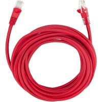 Патч-корд Buro UTP 4 пары cat.5E CCA molded 5м красный RJ-45 (m)-RJ-45 (m)