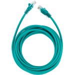 Патч-корд Buro UTP 4 пары cat.5E CCA molded 5м зеленый RJ-45 (m)-RJ-45 (m)