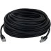 Патч-корд Buro UTP 4 пары cat.5E CCA molded 20м черный RJ-45 (m)-RJ-45 (m)