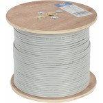 Кабель сетевой Ningbo FTP 4 пары cat.5E solid 0.5мм CCA molded 305м серый