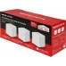 Бесшовный Mesh роутер Mercusys Halo H30G(3-pack) AC1200 10/100/1000BASE-TX белый (упак.:3шт)
