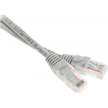 Патч-корд Premier 5-970 0.5 UTP 4 пары cat.5E CCA molded 0.5м серый RJ-45 (m)-RJ-45 (m)