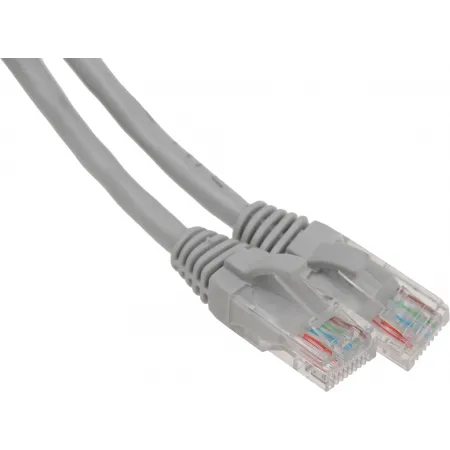 Патч-корд Premier 5-970 1.0 UTP 4 пары cat.5E CCA molded 1м серый RJ-45 (m)-RJ-45 (m)