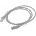 Патч-корд Premier 5-970 1.0 UTP 4 пары cat.5E CCA molded 1м серый RJ-45 (m)-RJ-45 (m)