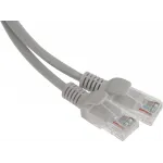 Патч-корд Premier 5-970 1Гбит/с UTP 4 пары cat.5E CCA molded 2м серый RJ-45 (m)-RJ-45 (m)