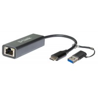 Сетевой адаптер 2.5G Ethernet D-Link DUB-2315/A1A USB Type-C