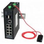 Коммутатор Osnovo SW-80802/ILS(port 90W,300W) (L2+) 8x1Гбит/с 2SFP 8PoE 300W управляемый