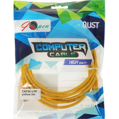 Патч-корд Premier ANP511_3M_Y UTP 4 пары cat.5E CCA molded 3м желтый outdoor RJ-45 (m)-RJ-45 (m) Патч-корд Premier ANP511_3M_Y UTP 4 пары cat.5E CCA molded 3м желтый outdoor RJ-45 (m)-RJ-45 (m)