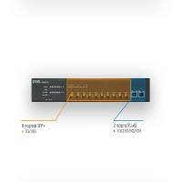 Коммутатор Zyxel XS1930-12F-ZZ0101F (L2+) 2x10Гбит/с 10SFP+ управляемый