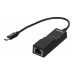 Сетевой адаптер Fast Ethernet Digma D-USBC-LAN100 USB Type-C (упак.:1шт)