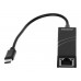 Сетевой адаптер Fast Ethernet Digma D-USBC-LAN100 USB Type-C (упак.:1шт)