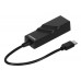 Сетевой адаптер Fast Ethernet Digma D-USBC-LAN100 USB Type-C (упак.:1шт)