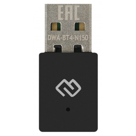Сетевой адаптер Wi-Fi + Bluetooth Digma DWA-BT4-N150 N150 USB 2.0 (ант.внутр.) 1ант. (упак.:1шт)