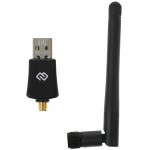 Сетевой адаптер Wi-Fi Digma DWA-N300E N300 USB 2.0 (ант.внеш.съем) 1ант. (упак.:1шт)